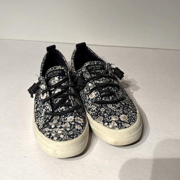Sperry Top-sider Crest Vibe Liberty Floral Sz 6.5 sneakers - Picture 2 of 6